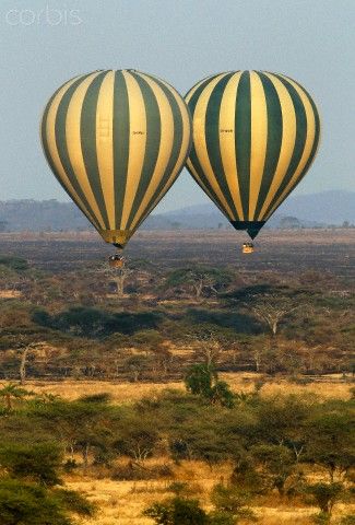 A safari from the sky – Balloon Safaris(Serengeti & Tarangire National Park).